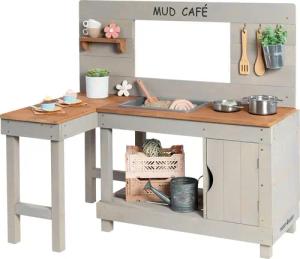 MUDDY BUDDY® Outdoor-Spielküche Mud Café Holz,