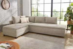 Jockenhöfer Gruppe Ecksofa Madrid L-Form, drehbares