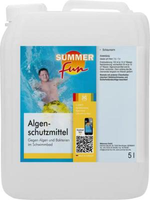SUMMER FUN Poolpflege Algenschutzmittel schaumfrei, 5
