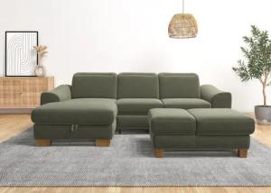 Home affaire Ecksofa Dundee L-Form, wahlweise