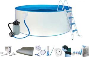my POOL BWT Rundpool inkl. LED-Scheinwerfer