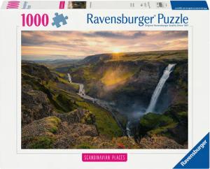 Ravensburger Puzzle Scandinavian Places, Haifoss auf