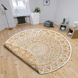HANSE Home Teppich Lilja Wendeteppich, rund,