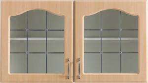wiho Küchen Glashängeschrank Linz 100 cm