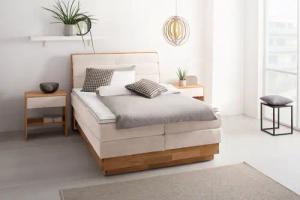 OTTO products Boxspringbett, LED-Beleuchtung, mit zertifizierten,