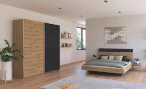 rauch Schlafzimmer-Set Monza, mit Schwebetürenschrank Breite