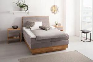 OTTO products Boxspringbett, LED-Beleuchtung, mit zertifizierten,