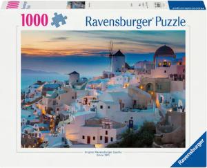 Ravensburger Puzzle Abend über Santorini, 1000
