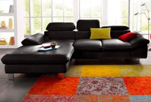 COTTA Ecksofa Driver L-Form, mit Kopfteilverstellung,
