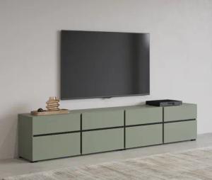 INOSIGN Lowboard Cross, moderne grifflose TV-Kommode,4