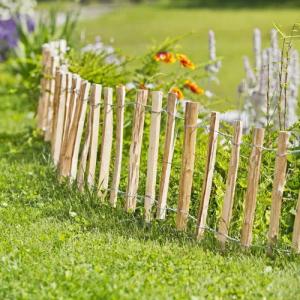 Windhager Beetumrandung Haselnussholz, LxH: 120x50 cm,