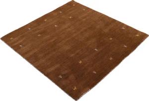 carpetfine Wollteppich Gabbeh-Uni, quadratisch, Höhe: 15