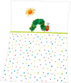 Babydecke Die kleine Raupe Nimmersatt, mit