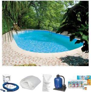 SUMMER FUN Ovalpool Premium Tahiti (Set)