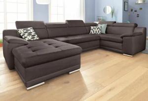sit&more Wohnlandschaft Andiamo U-Form, mit Kopfteilverstellung,
