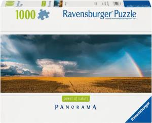 Ravensburger Puzzle Panorama, Mystisches Regenbogenwetter, 1000