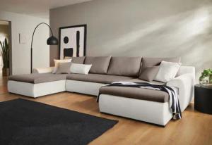 Home affaire Wohnlandschaft Win U-Form, wahlweise