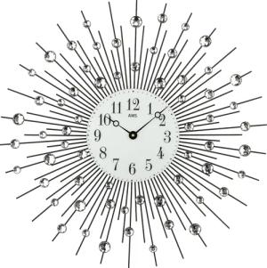 AMS Wanduhr 9380 (Quarzuhr,Wohnzimmer,Esszimmer,Küche,Arbeitszimmer,Büro,Flur)
