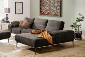 W.SCHILLIG Ecksofa run, Designsofa mit tollem