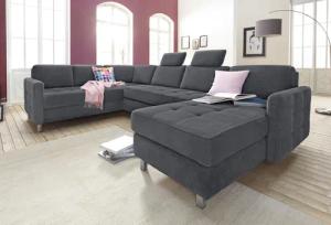 sit&more Wohnlandschaft Pablo U-Form, wahlweise mit