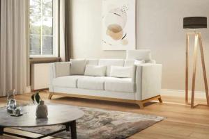 Home affaire 3-Sitzer Viva, mit Holzrahmen