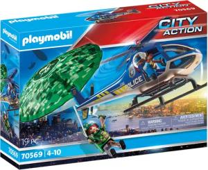 Playmobil® Polizei-Hubschrauber: Fallschirm-Verfolgung (70569), My Action