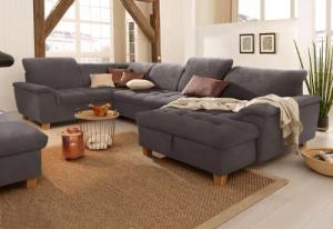 Home affaire Wohnlandschaft Lyla U-Form, wahlweise