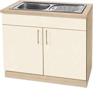 wiho Küchen Spülenschrank Kiel 100 cm
