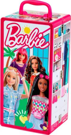 Klein Puppenkleiderschrank Barbie Schrankkoffer