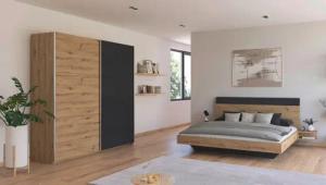 rauch Schlafzimmer-Set Monza, mit Schwebetürenschrank Breite