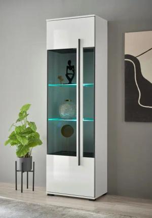 INOSIGN Vitrine Cantara, Vitrinenschrank in Eiche