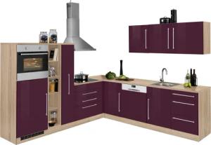 KOCHSTATION Winkelküche KS-Samos, Stellbreite 260x270 cm,