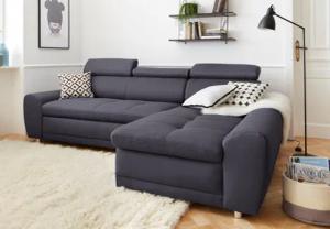 sit&more Ecksofa Riva L-Form, inklusive Kopteilverstellung,
