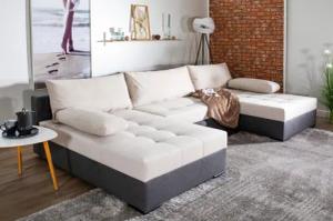 COLLECTION AB Wohnlandschaft Josy, inkl. Bettfunktion,