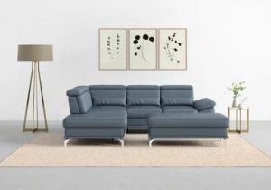 sit&more Ecksofa Cabrio L-Form, mit Sitztiefenverstellung,