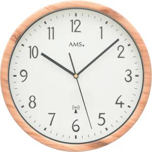 AMS Funkwanduhr (Quarzuhr,Wohnzimmer,Esszimmer,Küche,Arbeitszimmer,Büro, Flur)