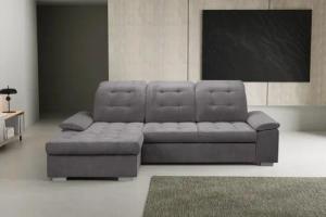 WERK2 Ecksofa Carmen, mit Bettksten, Sitz-
