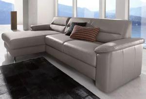 sit&more Ecksofa Ascara L-Form, inklusive Boxspring/Federkern-Polsterung,