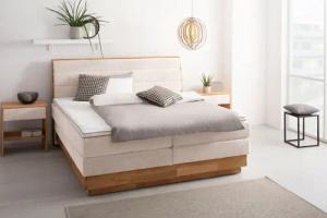 OTTO products Boxspringbett, LED-Beleuchtung, mit zertifizierten,