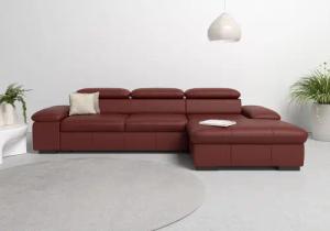 Home affaire Ecksofa Alberto L-Form, mit