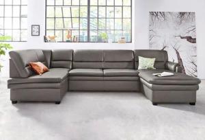 sit&more Wohnlandschaft Pisa U-Form, mit Federkern,