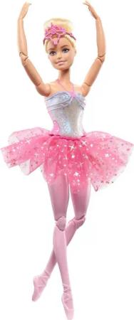 Barbie Anziehpuppe Dreamtopia, Zauberlicht Ballerina (blond),