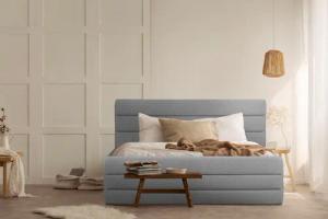 OTTO products Polsterbett Merrit, Quernaht im