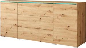 INOSIGN Sideboard VERA, grifflos, verstellbare Einlegeböden,
