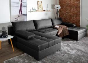 COLLECTION AB Wohnlandschaft Josy, inkl. Bettfunktion,