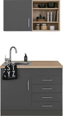 KOCHSTATION Pantryküche KS-Mali, Breite 100 cm,