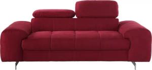 COTTA 2-Sitzer Chef, Big-Sofa mit Kopfteilverstellung,