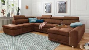 sit&more Wohnlandschaft Riva U-Form, wahlweise mit