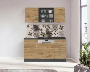KOCHSTATION Pantryküche KS-Mali, Breite 150 cm,