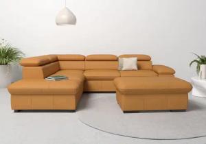 Home affaire Ecksofa Alberto L-Form, mit